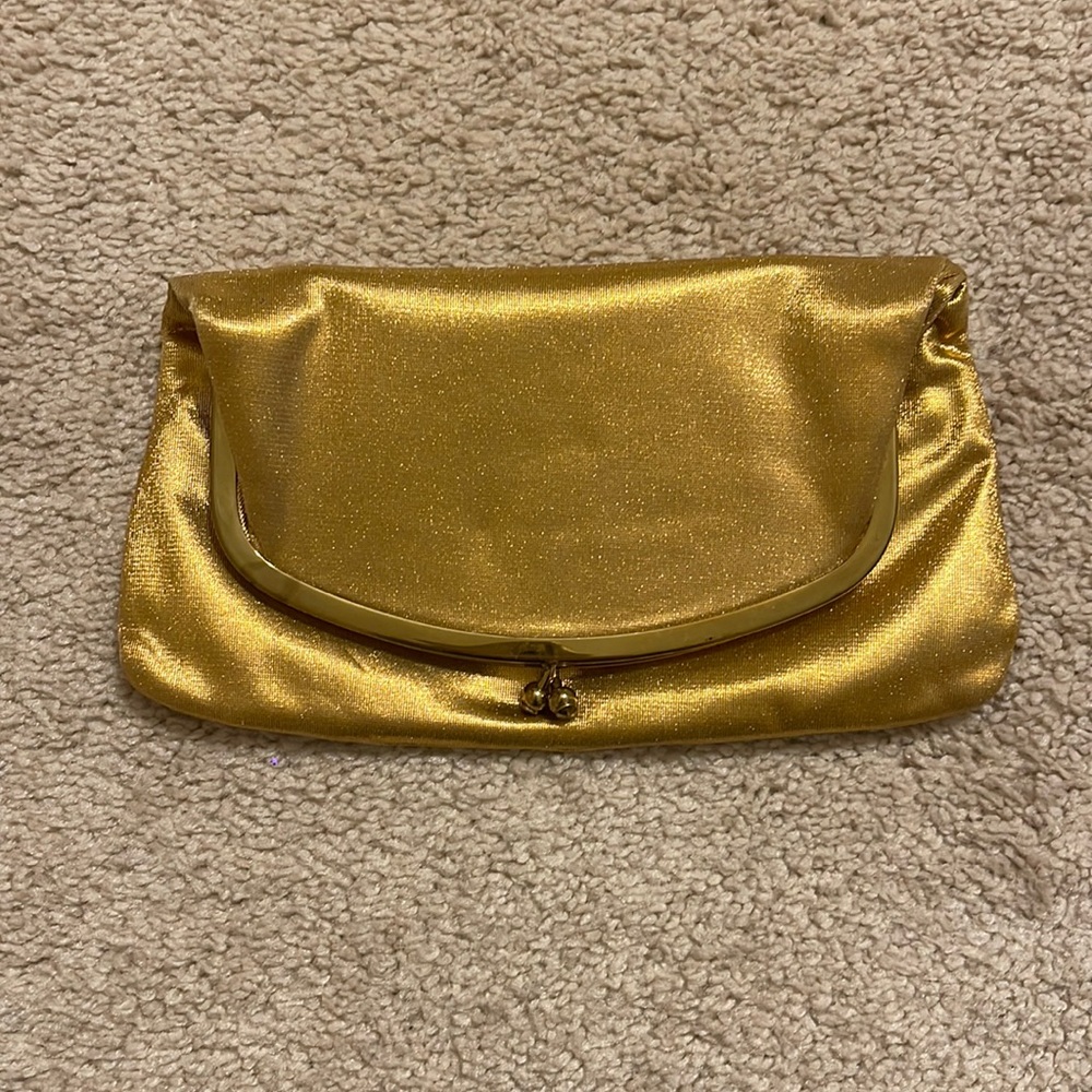 Mel-Ton Gold Clutch